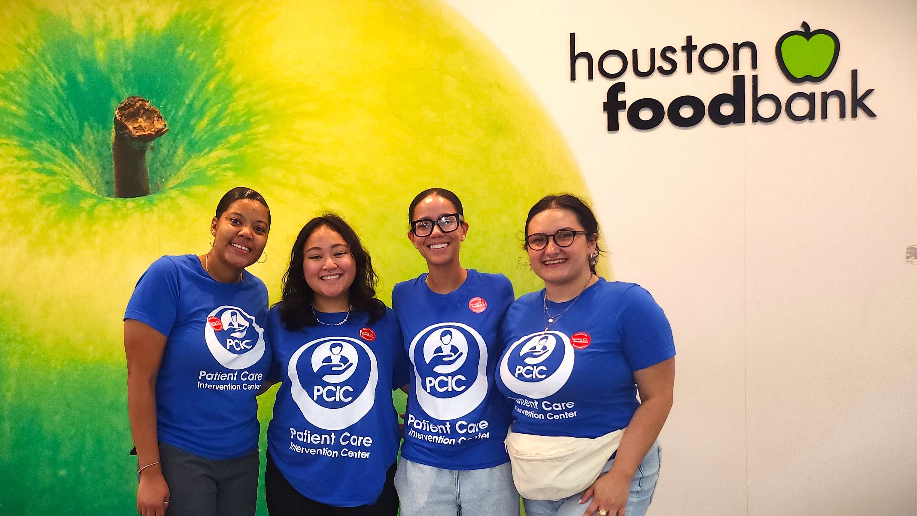 PCIC volunteers at Houston Food Bank